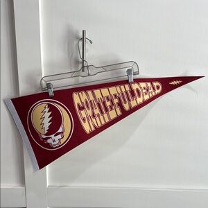 Grateful Dead Maroon Pennant